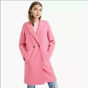 J. Crew Daphne Topcoat in Italian Boiled Wool